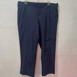 Kirkland Signature Women’s 14 Travel  Hiking Pants Outdoors Gray Ladies EUC